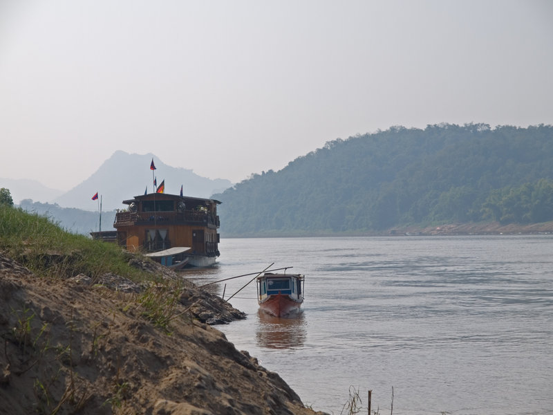 Boat, Luang Prabang, Mekong